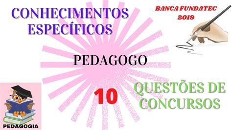 O Que E Conhecimentos Especificos - O Que São Conhecimentos Especificos - FDPLEARN