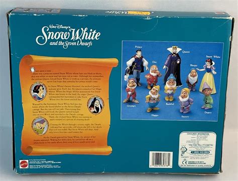 Lot Vintage Walt Disney S Snow White And The Seven Dwarfs Figure Set