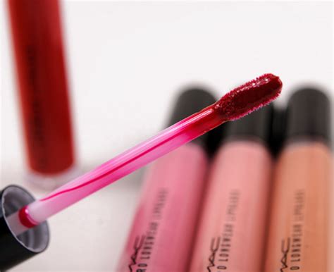 Mac Styledriven Pro Longwear Lipglasses Swatches Photos Reviews Part