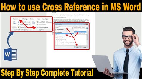 How To To Use Cross Reference In MS Word Cross Reference Complete