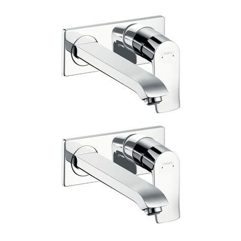 Juego De 2 Mezcladores Empotrados De Lavabo HANSGROHE Metris 225