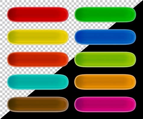 Rounded Rectangle 3d Png