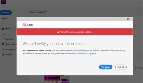 Solved Error We Cant Verify Your Subscription Status Adobe