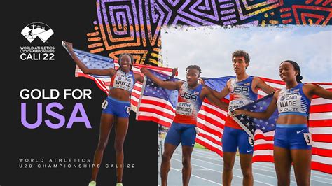 Team Usa Breaks Cr For Gold In The Mixed 4x400m Relay World Athletics