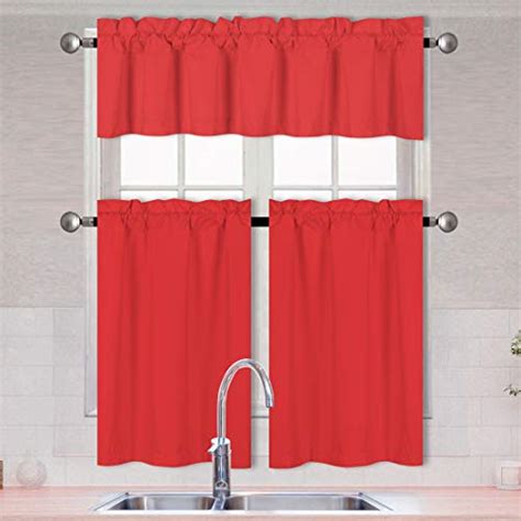 Top 5 Best Red Kitchen Curtains And Valances Set 2024 Pixelfy Blog