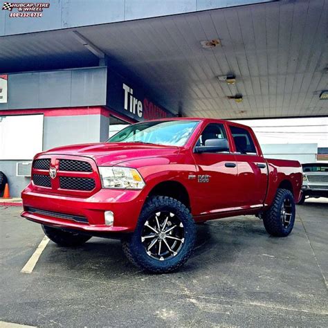 Dodge Ram 1500 XD Series XD779 Badlands Gloss Black Machined