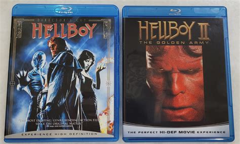 HELLBOY Director S Cut HELLBOY II The Golden Army Blu Ray