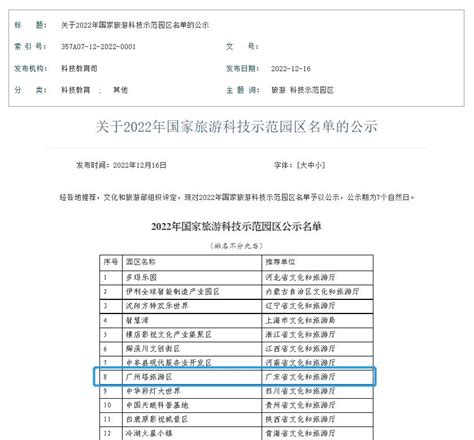 广州塔入选2022年国家旅游科技示范园区名单新闻频道央视网