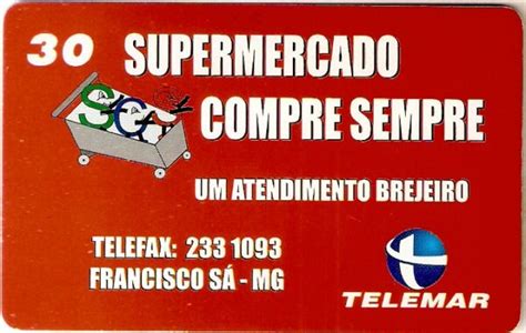 MG 0458 Supermercado Compre Sempre Telecartofilia Furtado