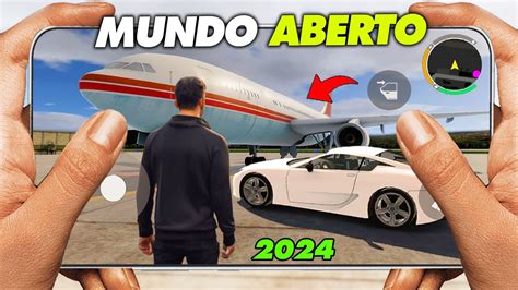 SAIUU NOVO JOGO DE MUNDO ABERTO PARA CELULAR ANDROID 2024 Estilo Gta