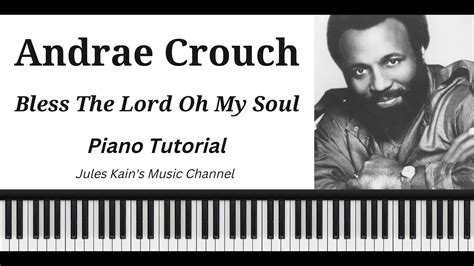 Andrae Crouch Bless His Holy Name Sheet Music Gospel Piano