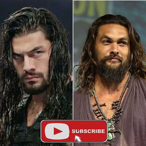 Does Roman Reigns And Jason Momoa Look Alike Trending Shortsvideo