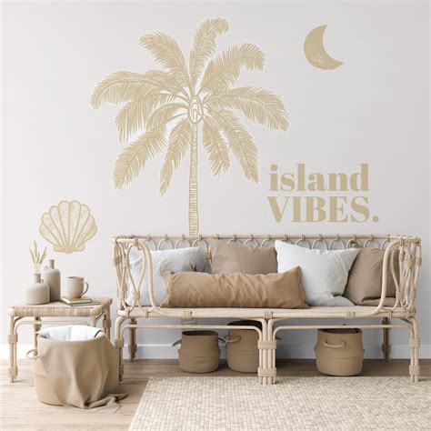 Island Vibes Palm Tree Decal Set Phoenix And The Ocean