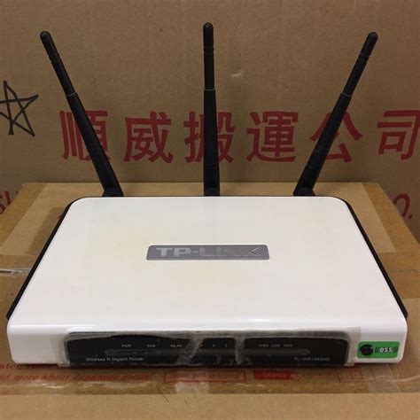 TP Link TL WR1043ND Wireless N Gigabit Router Ver 1 8 With DD WRT V24