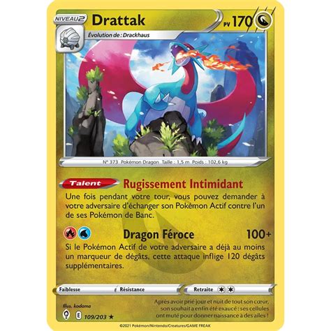 Drattak Rare De La S Rie P E Et Bouclier Volution C Leste