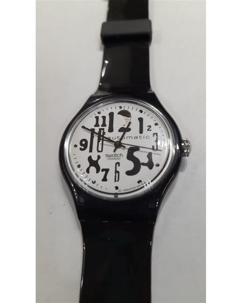 Swatch Orologio Automatico Vintage Black Board Sab