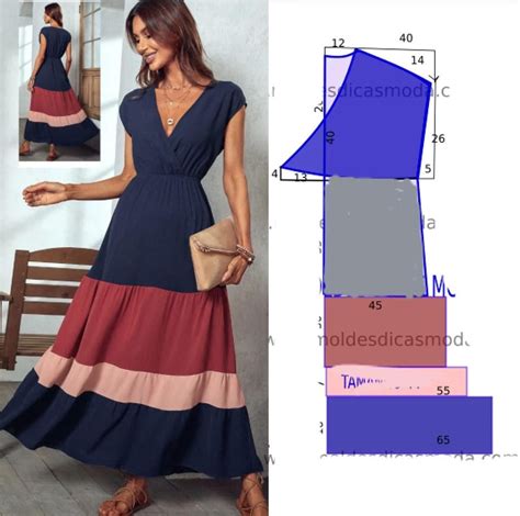 Pippa Wrap Dress Sewing Pattern Pdf Artofit