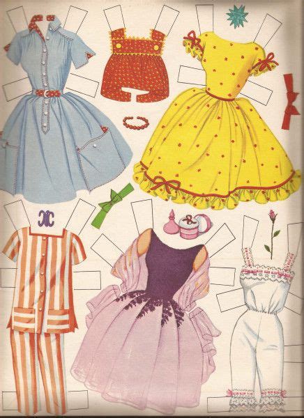 1962 Barbie Paper Doll Barbie Paper Dolls Paper Dolls Paper Dolls