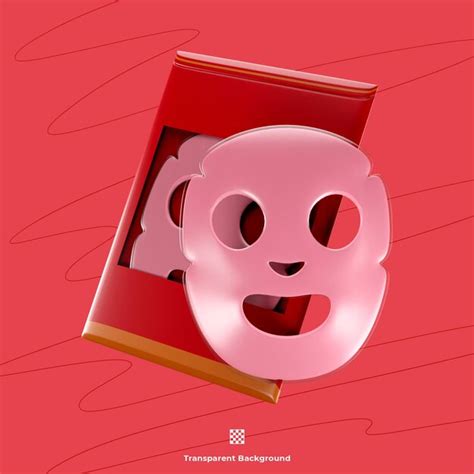 Premium Psd Facial Mask D Icon