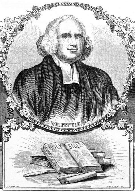 George Whitefield N English Evangelist Wood Engraving