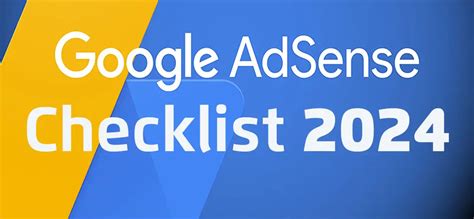 Google AdSense Checklist 2024 For Fast Approval Innovista Hoster