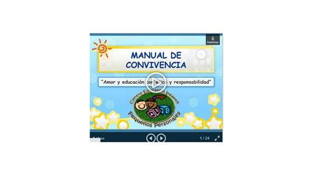 Manual De Convivencia Escolar Pedro Nel Jimenez Ppt