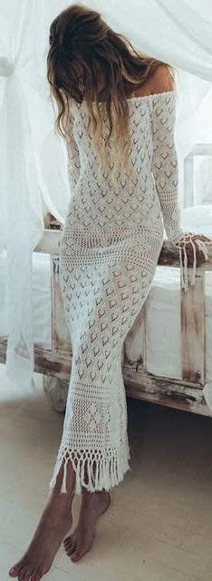 Crochet Maxi Dress Pattern Only In Ukrainian Boho Crochet Atelier