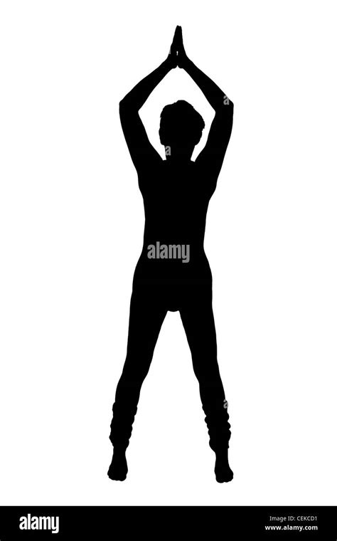 Female Aerobic Black And White Stock Photos And Images Alamy