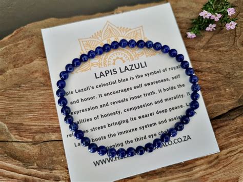 Lapis Lazuli Bangle Mm Hello Indigo Halo