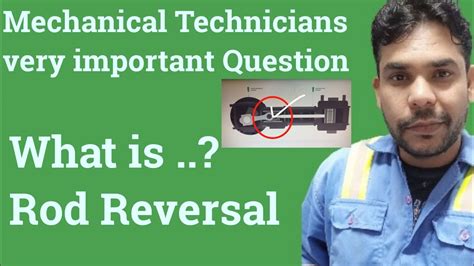 Reciprocating Compressor Question What Is A Rod Reversal Youtube