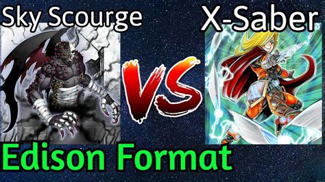 Sky Scourge Norleras Dragons Vs X Saber EDISON Format High Rated Match