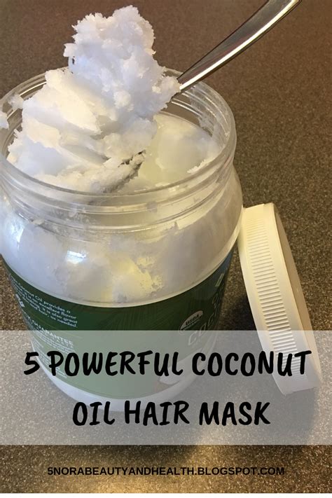 Powerful Coconut Oil Hair Mask Recipes Grow And Repair Hair Coconut