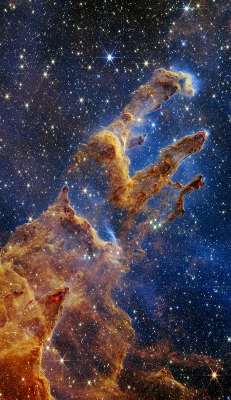 Incredible Image Of The Pillars Of Creation Captured By James Webb