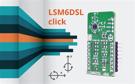 LSM6DSL Click Gyroscope And Accelerometer Combo