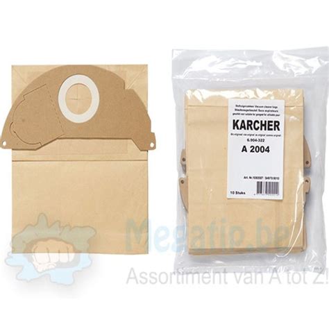 KÄRCHER A2004 Stofzuigerzakken | Megatip.be