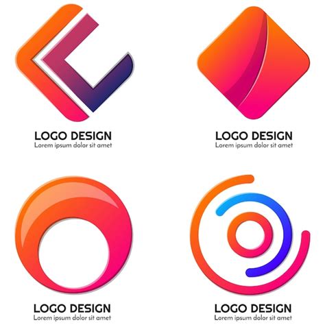 Una Hermosa Colección De Diseños De Logotipos Eps Vectoriales