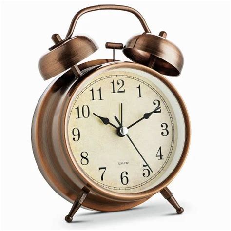 golden copper bell alarm clock  rs piece  mumbai id