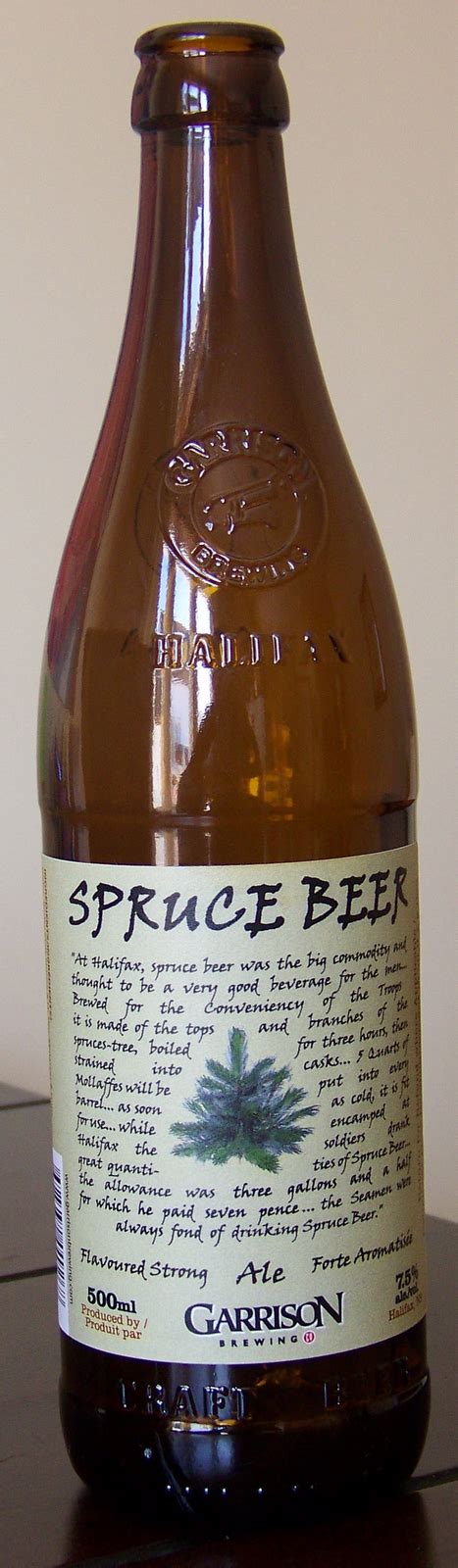 Beer Maven Spruce Beer Garrison Brewing Canada Nova Scotia Halifax