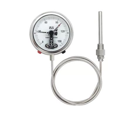 Capillary Thermometer With Electrical Contacts Manufacturer SJ Gauge