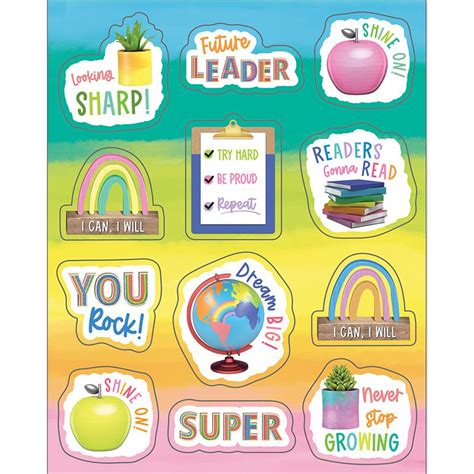 Knowledge Tree Carson Dellosa Education Motivational Sticker Pack