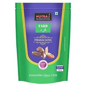 Nutraj Fard Premium Imported Black Dates Healthy Nutritious Snacks