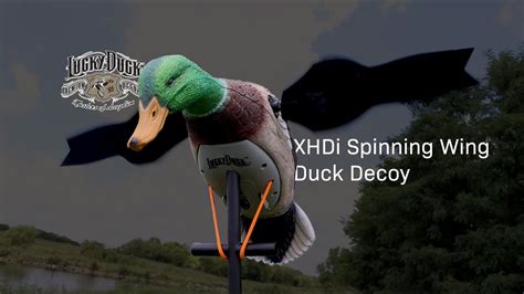 This New Lucky Duck Spinning Wing Decoy Is Waterproof Lucky Duck