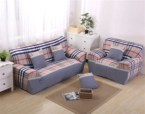 Buy Monily Modern Plaid Sofa Cover All Inculsive Anti