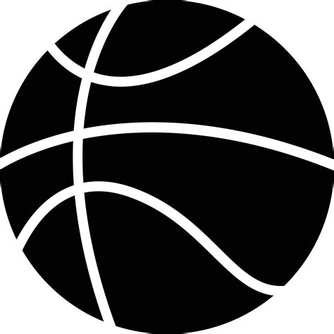 Basketball Glyph Icon 10926059 Vector Art At Vecteezy