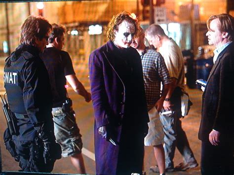 Behind the scenes with the Joker - The Dark Knight Photo (2861413) - Fanpop