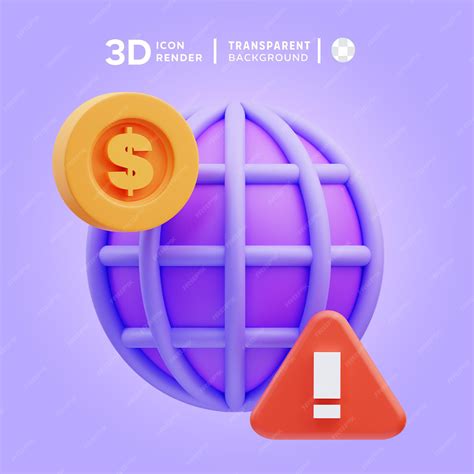 Premium Psd Psd World Recession 3d Illustration