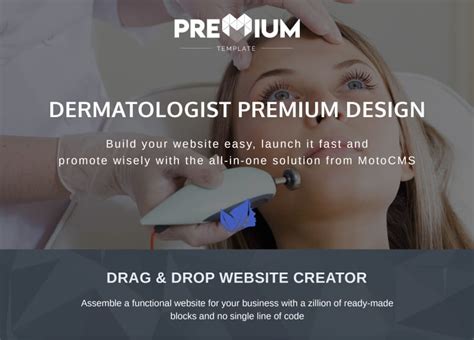 Dermatologist Clinic Moto Cms 3 Template Templatemonster