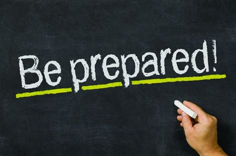 Be prepared | Christian Messenger