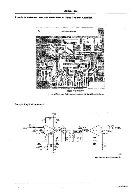 Stk Datasheet Pages Sanyo Two Channel Af Power Amplifier