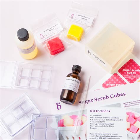 Sugar Scrub Cube Kit